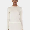 Lupe Wool Top Ivory