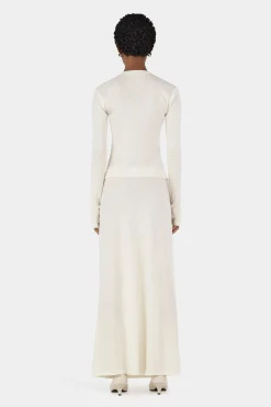 Lupe Wool Top Ivory
