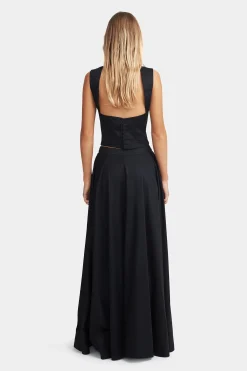Mana Maxi Skirt Black