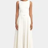 Mana Maxi Skirt Ecru