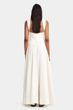 Mana Maxi Skirt Ecru