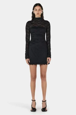 Marco Lace Dress Black