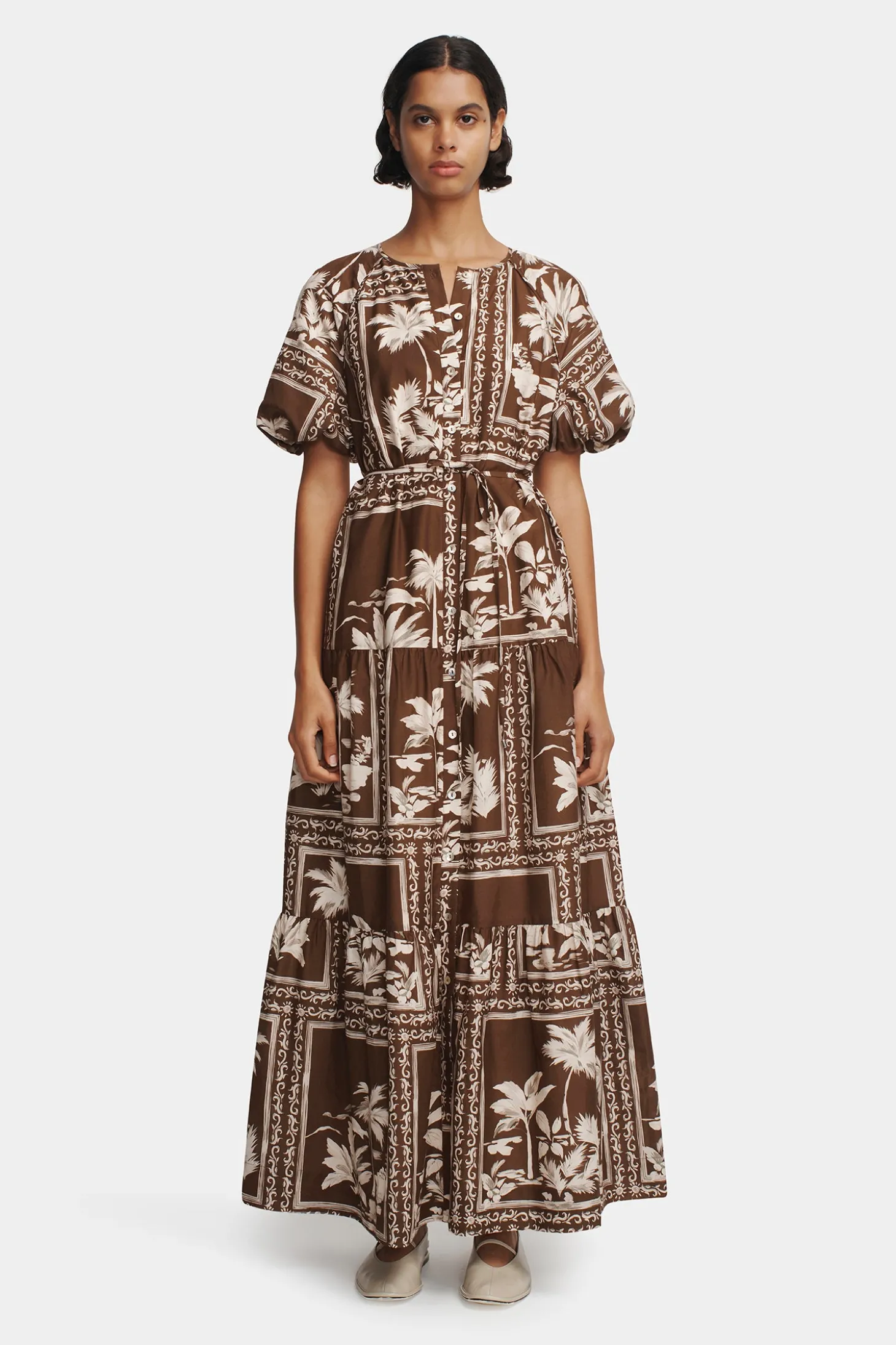Margiela Maxi Dress Paradiso Print