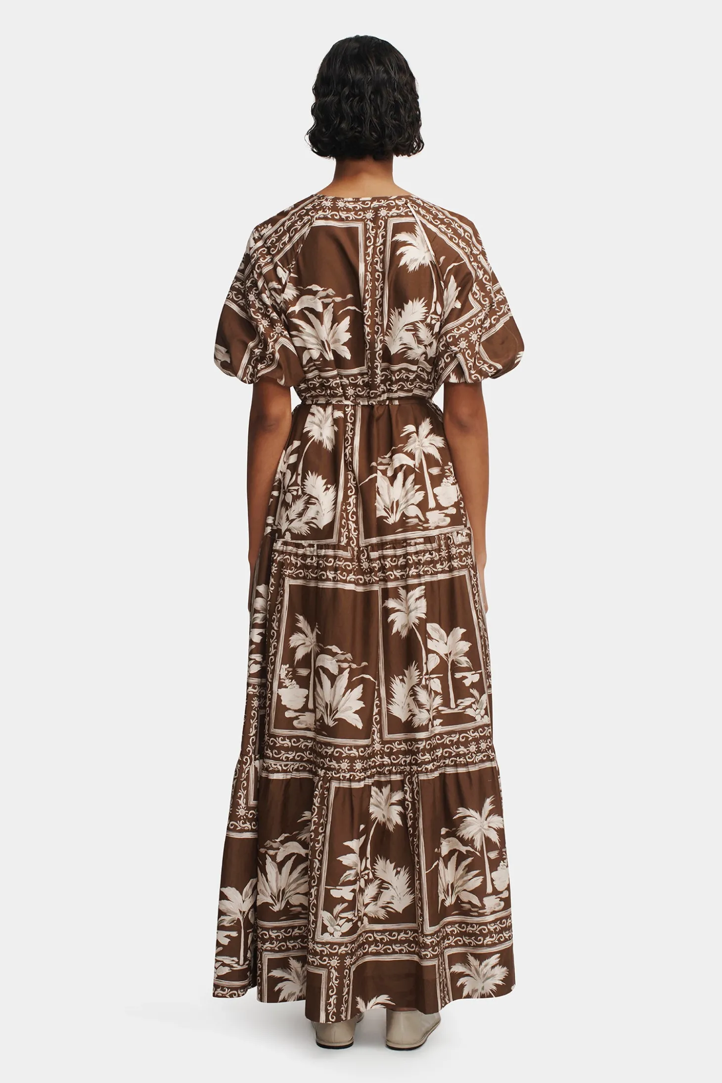 Margiela Maxi Dress Paradiso Print