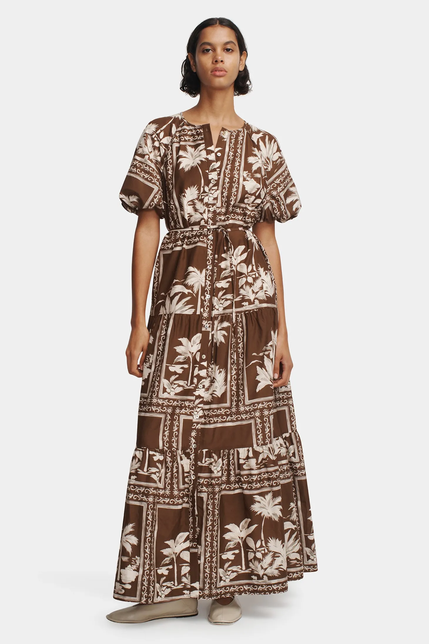 Margiela Maxi Dress Paradiso Print