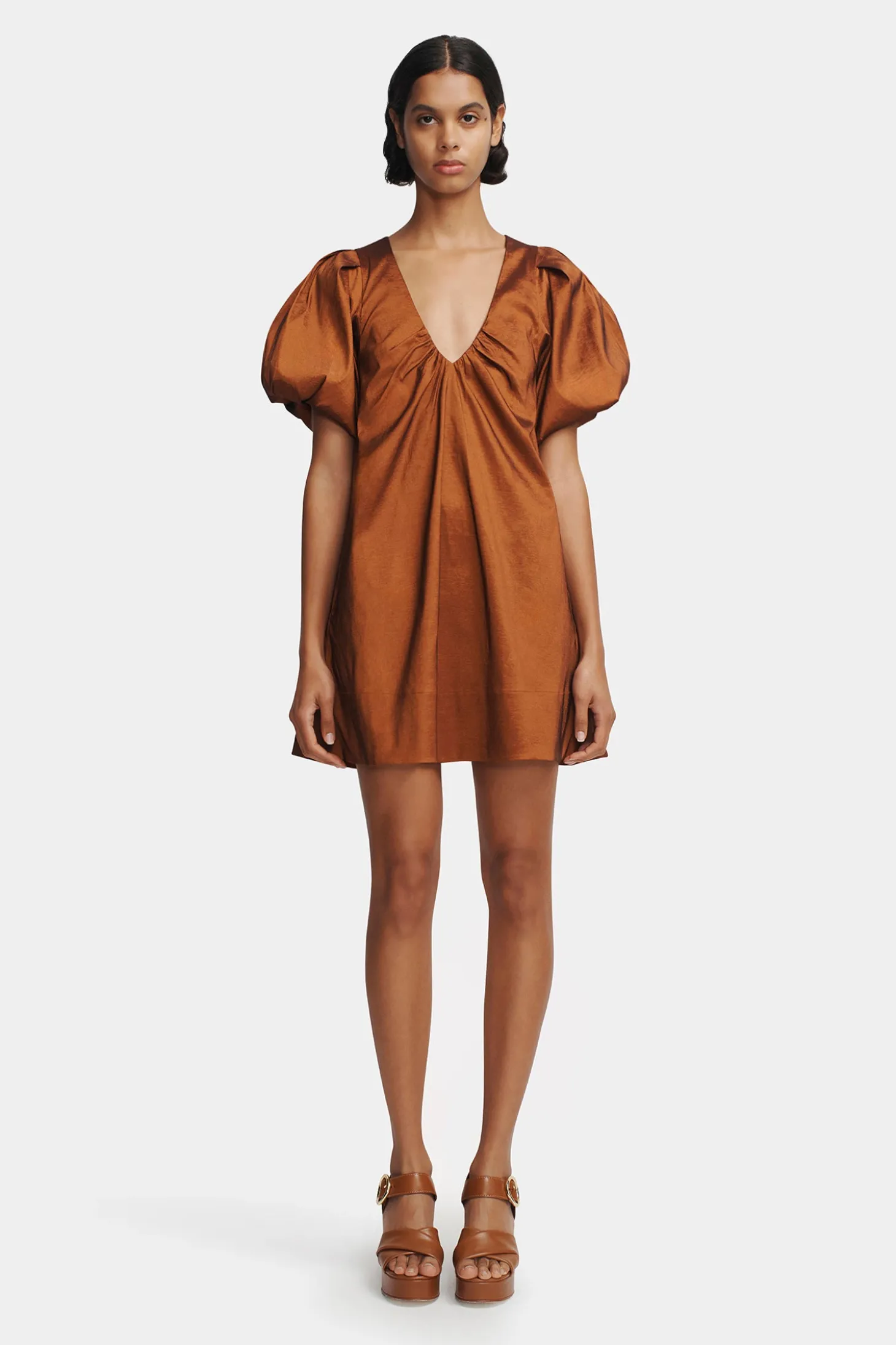 Maxine Mini Dress Cocoa