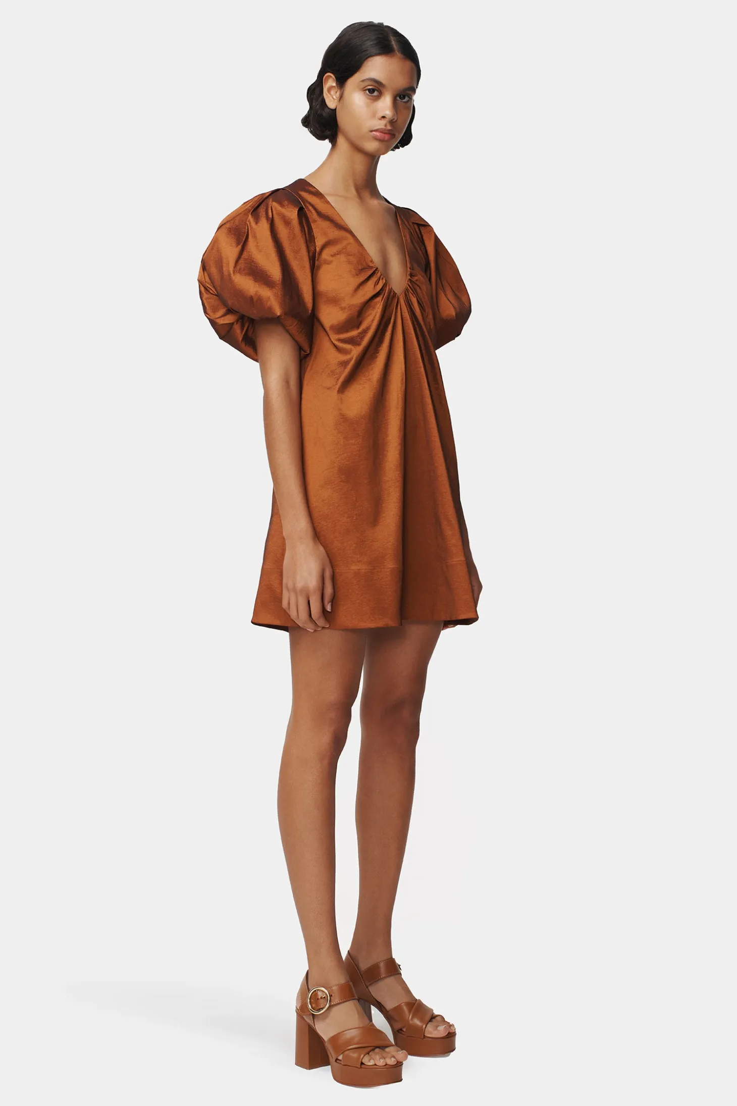 Maxine Mini Dress Cocoa
