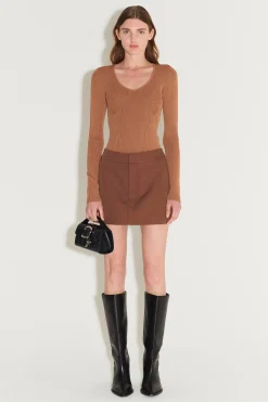 Murphey Knit Top Cocoa Butter