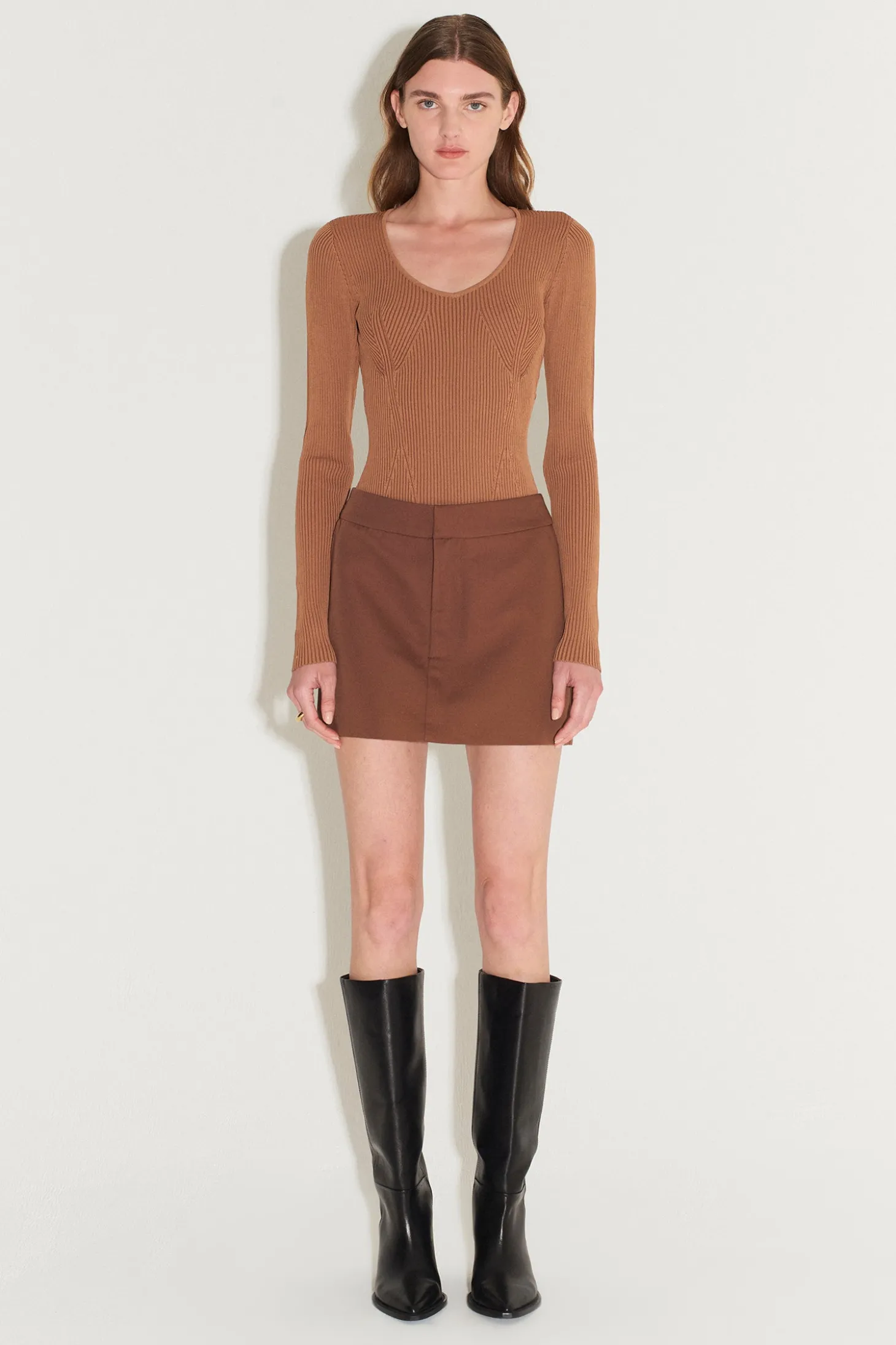 Murphey Knit Top Cocoa Butter