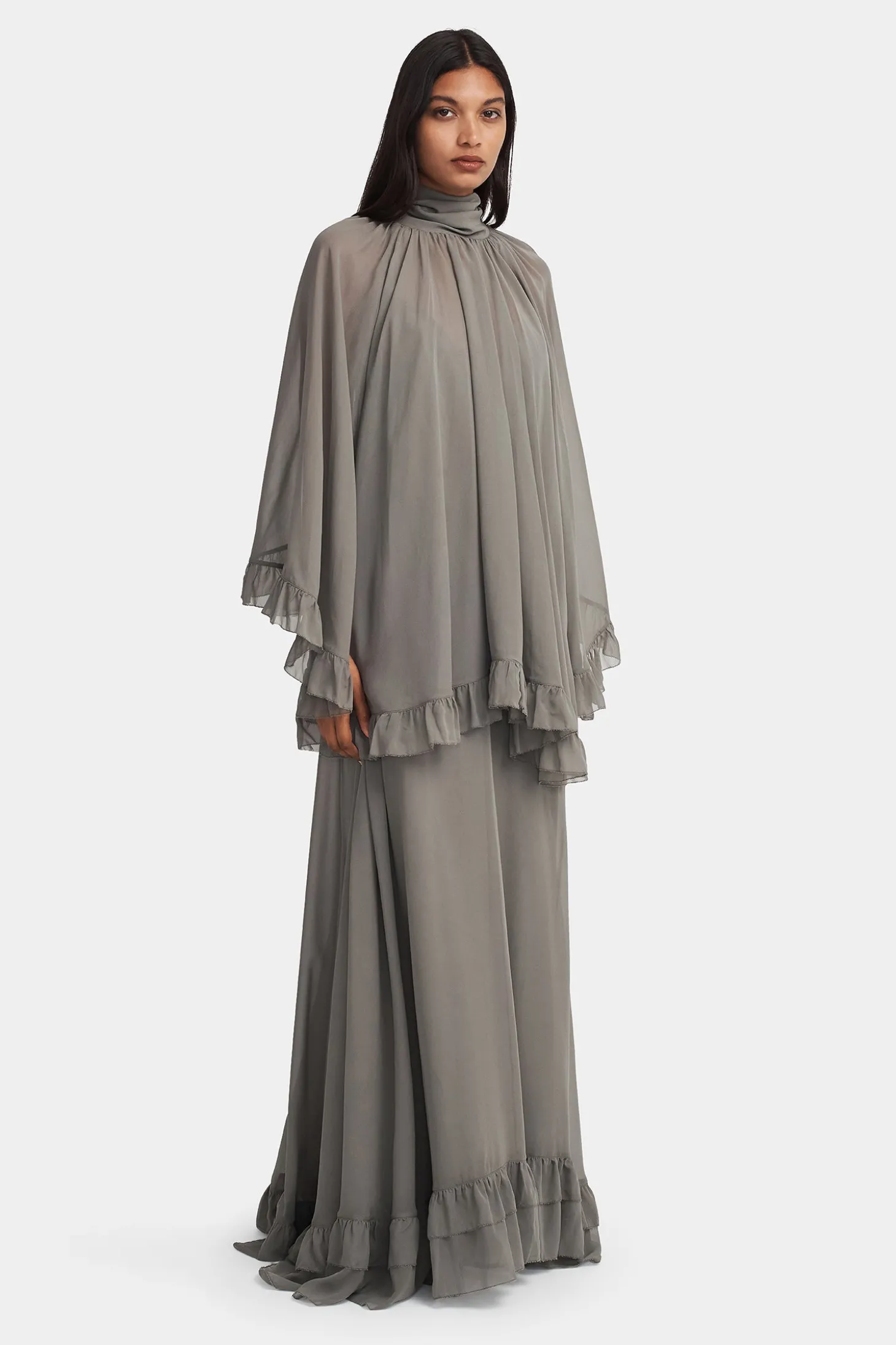 Nicks Gown Dusty Olive