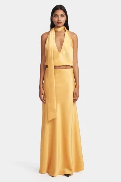 Nova Maxi Skirt Amber
