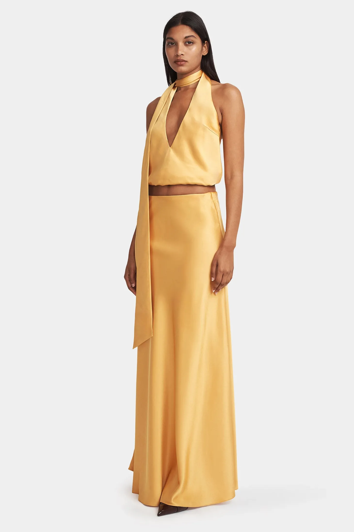 Nova Maxi Skirt Amber