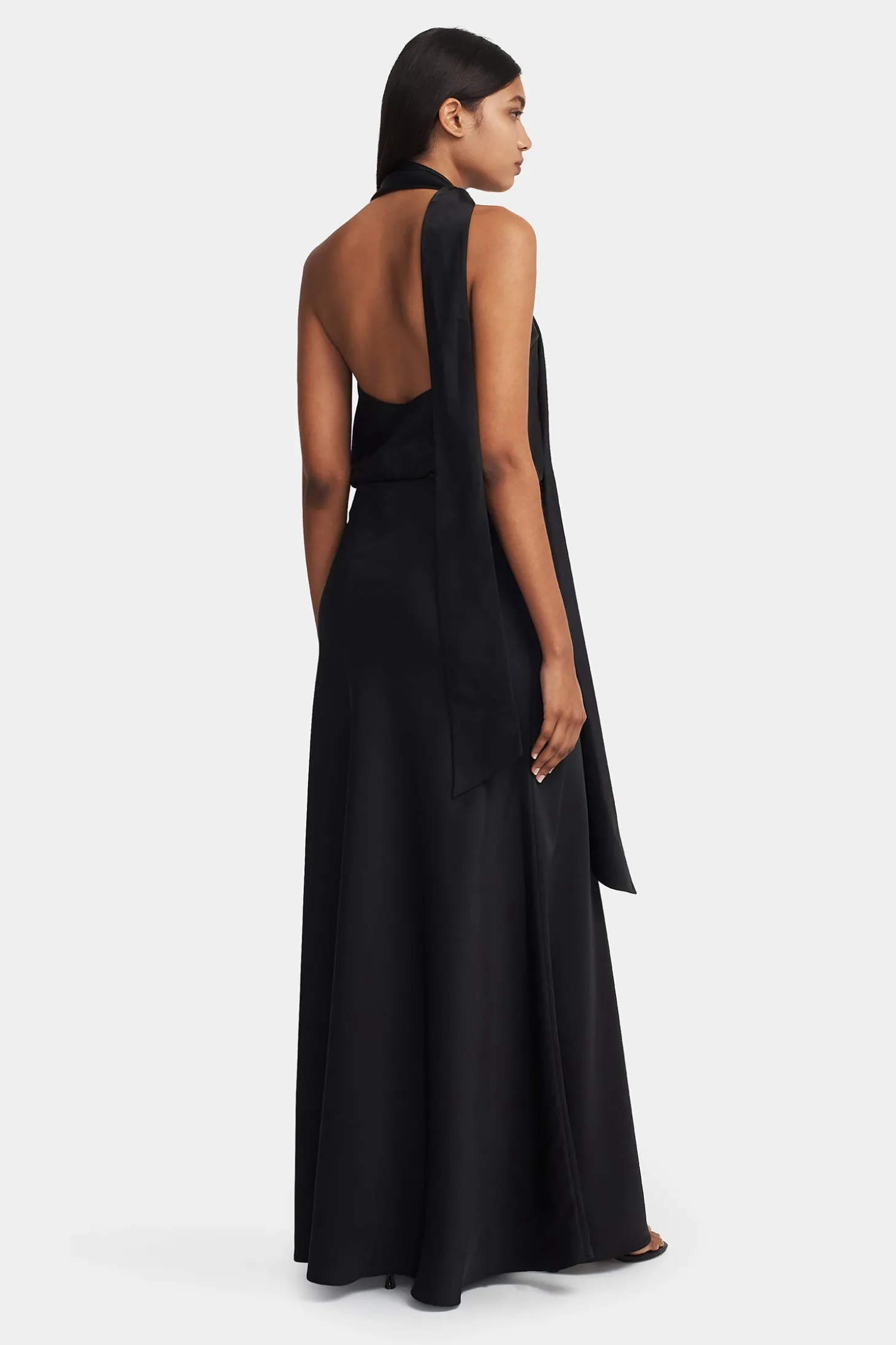 Nova Maxi Skirt Black