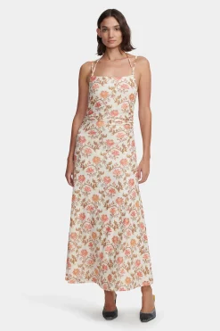 Odessa Maxi Dress Cream Wallpaper