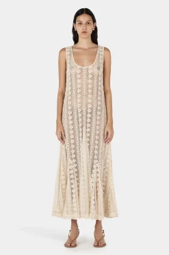 Olive Midi Dress Natural