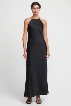 Pagen Silk Dress Black