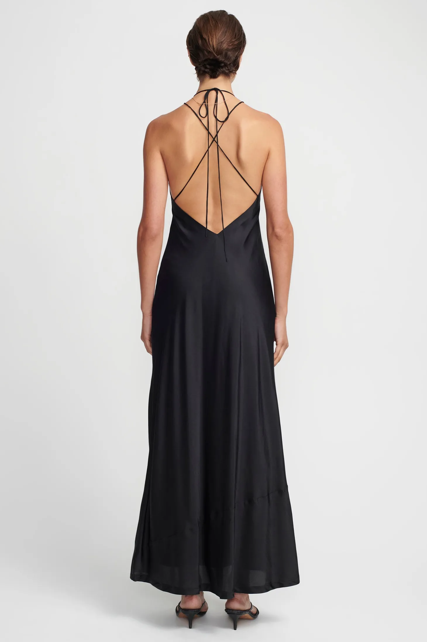 Pagen Silk Dress Black