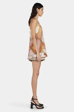 Paula Strapless Top Bandana Fiesta