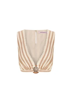 Pearl Top Stripe Handloom