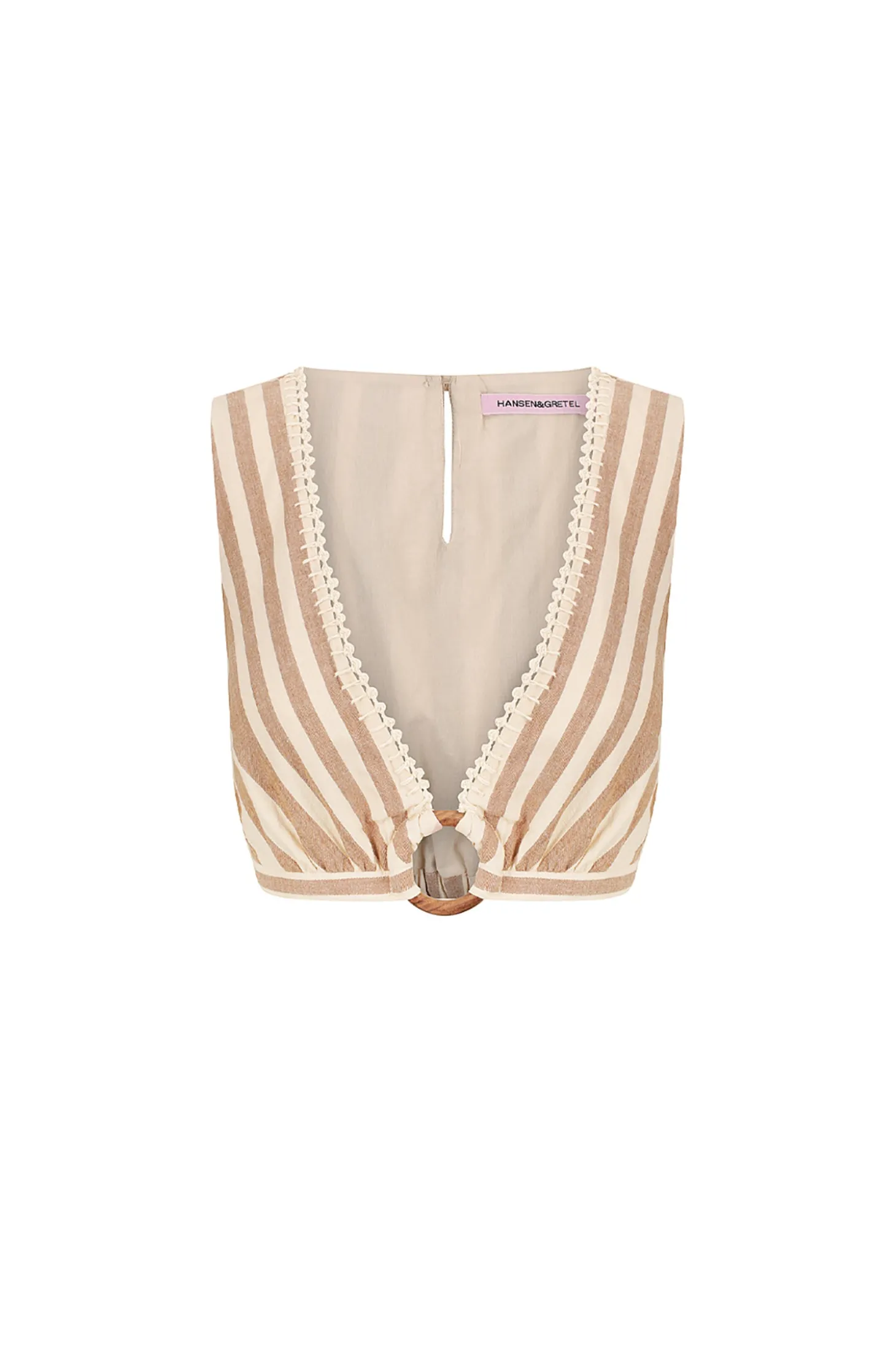 Pearl Top Stripe Handloom