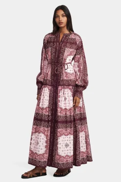 Queenie Maxi Dress Barbera Tile