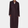 Renata Longline Blazer Plum