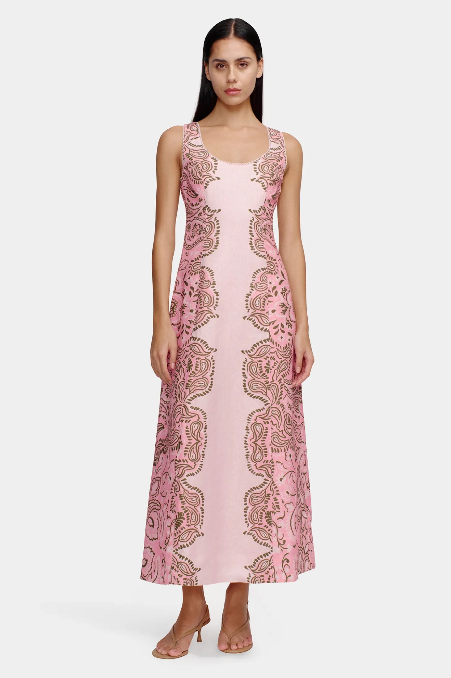 Robyn Midi Dress Bandana Fiesta