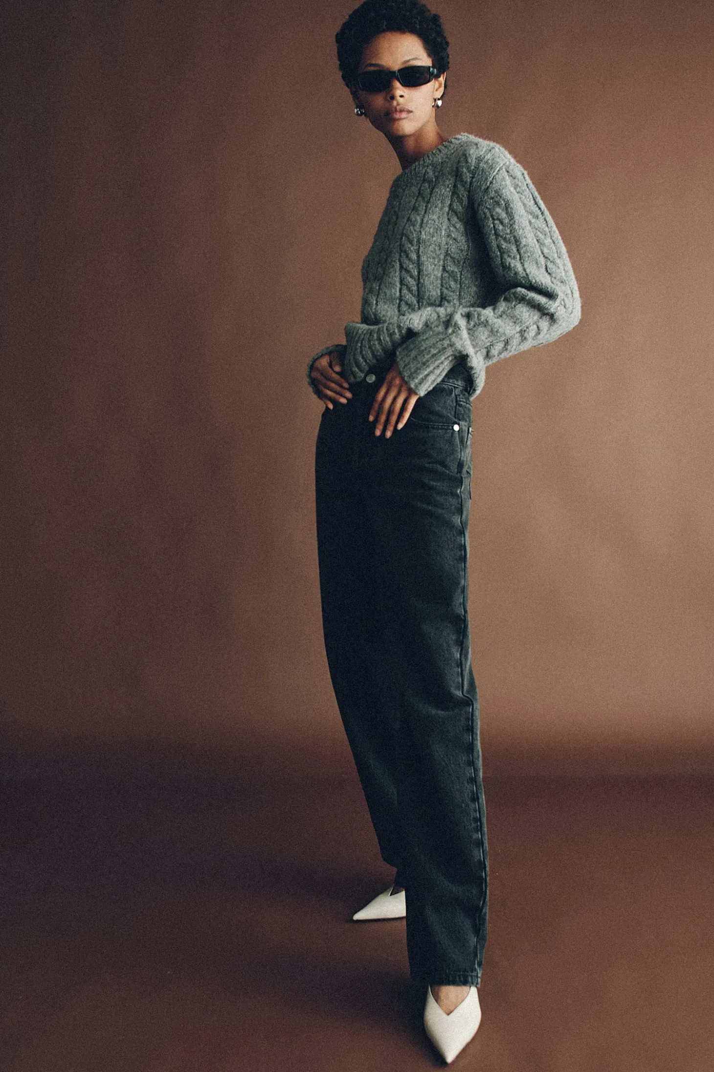 Ryan Straight Leg Jean Charcoal