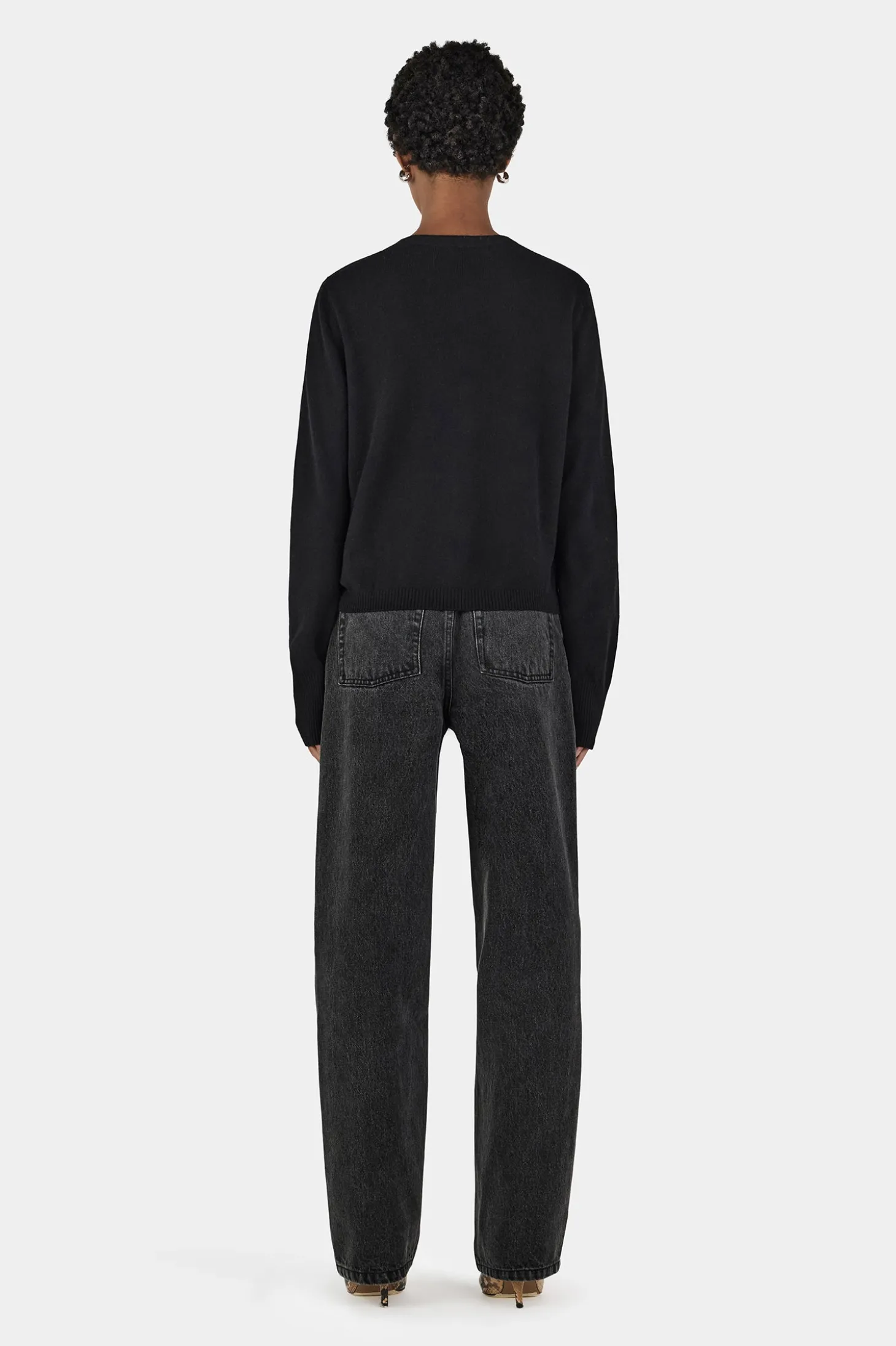 Ryan Straight Leg Jean Charcoal