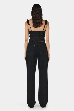 Ryan Straight Leg Jean Washed Black