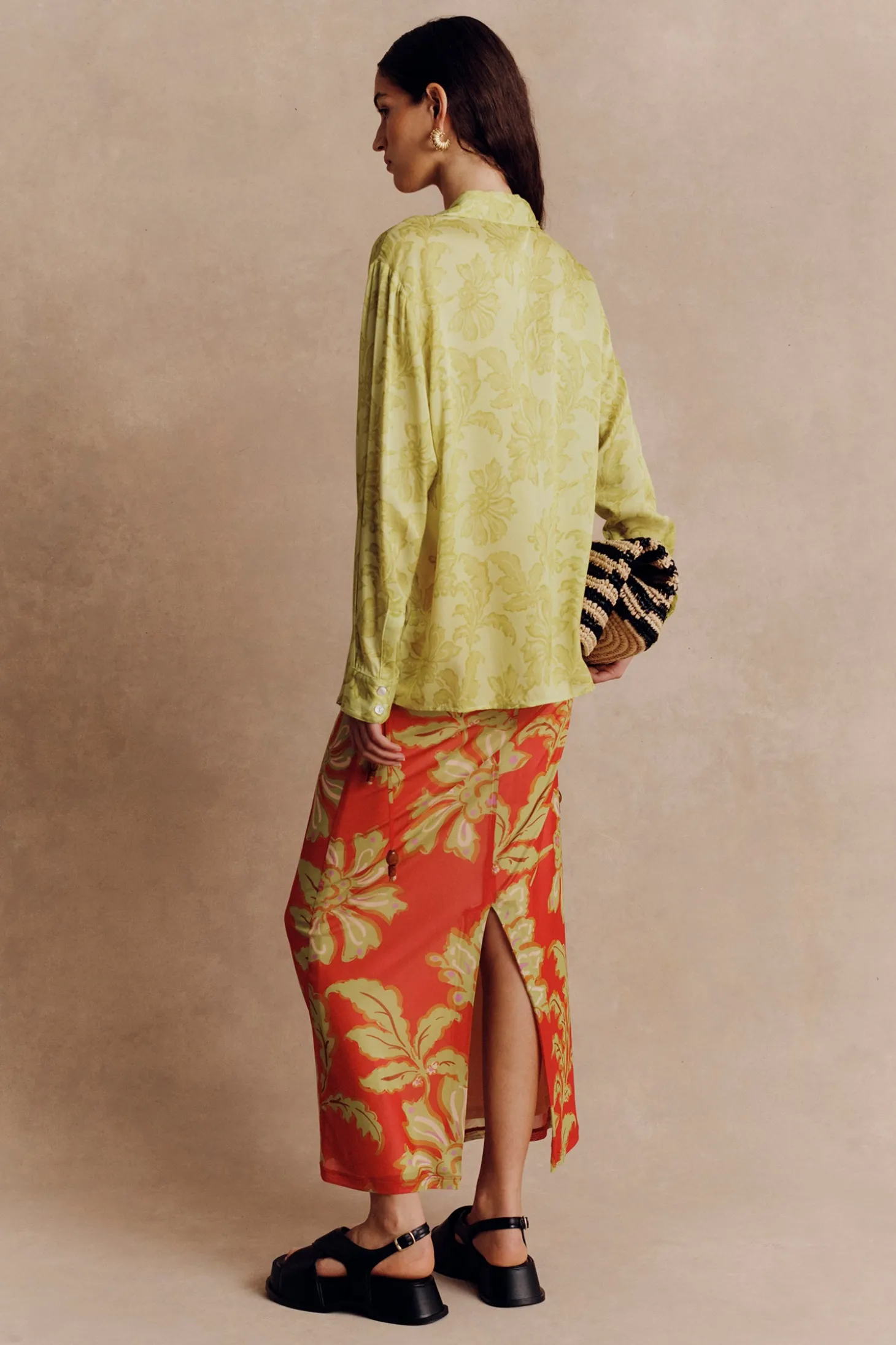 Sabina Skirt Fuchsia Fern
