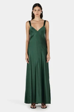 Sadie Dress Pine Green