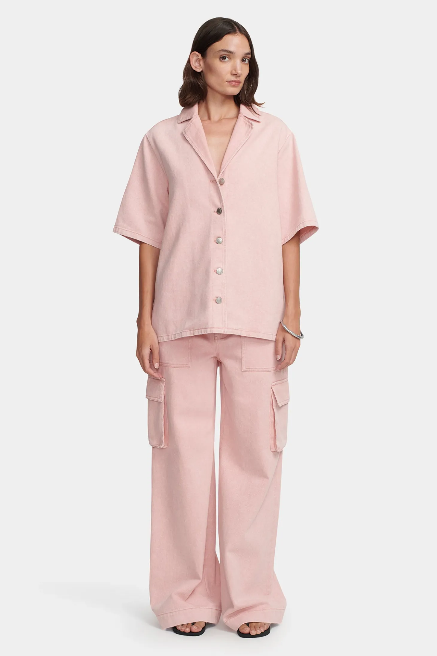 Salvador Denim Pant Blush
