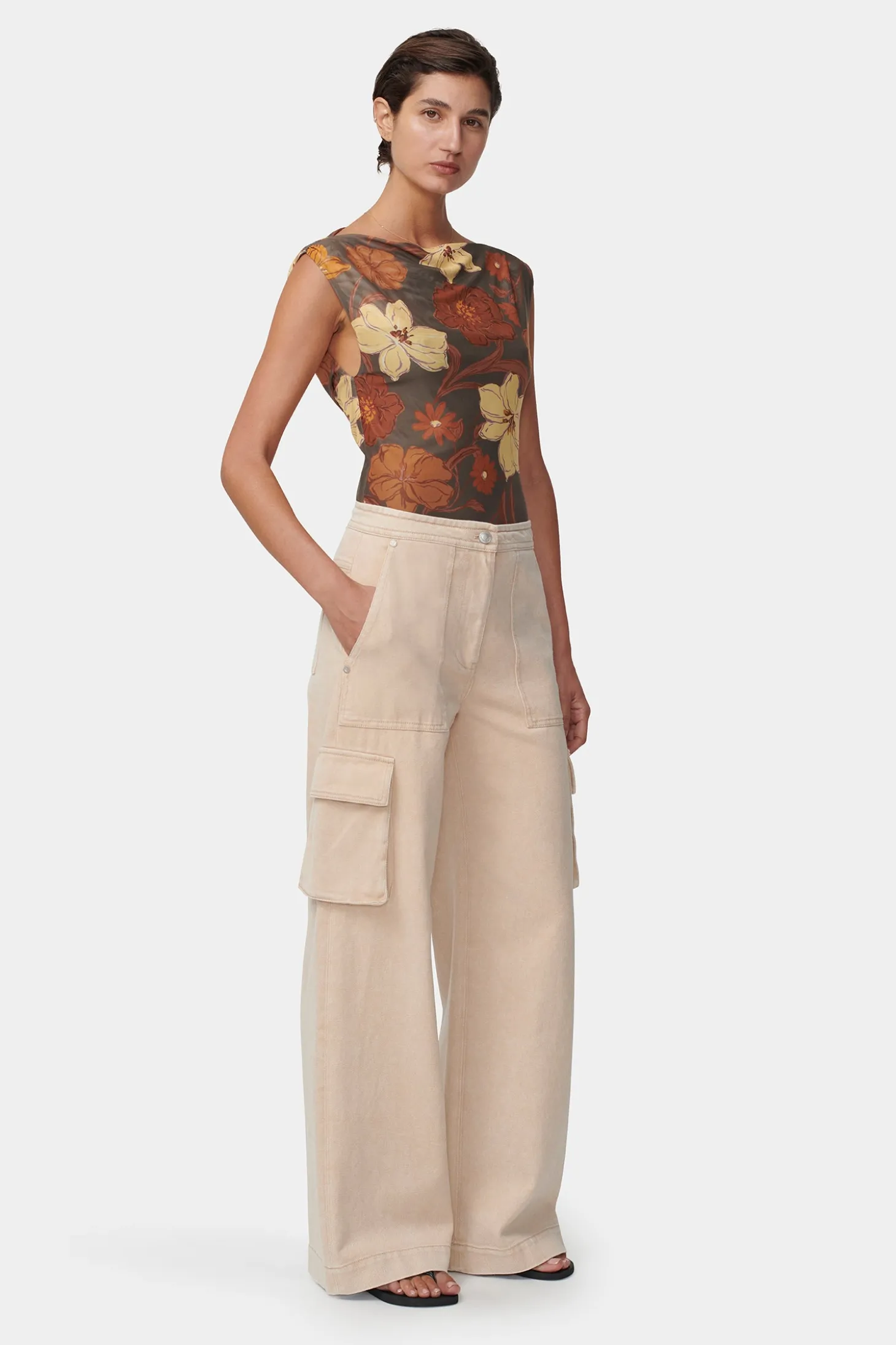 Salvador Denim Pant Sand