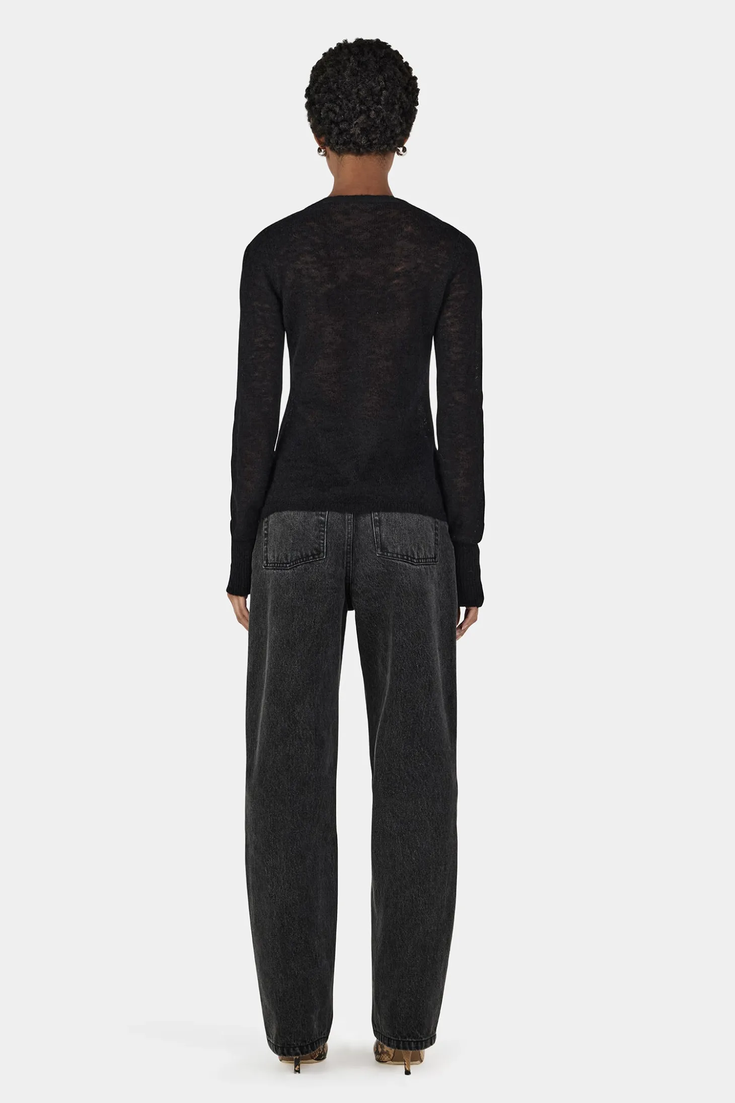 Sylvie Knit Top Black