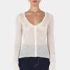 Sylvie Knit Top Ivory