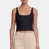 Tangela Bustier Top Black