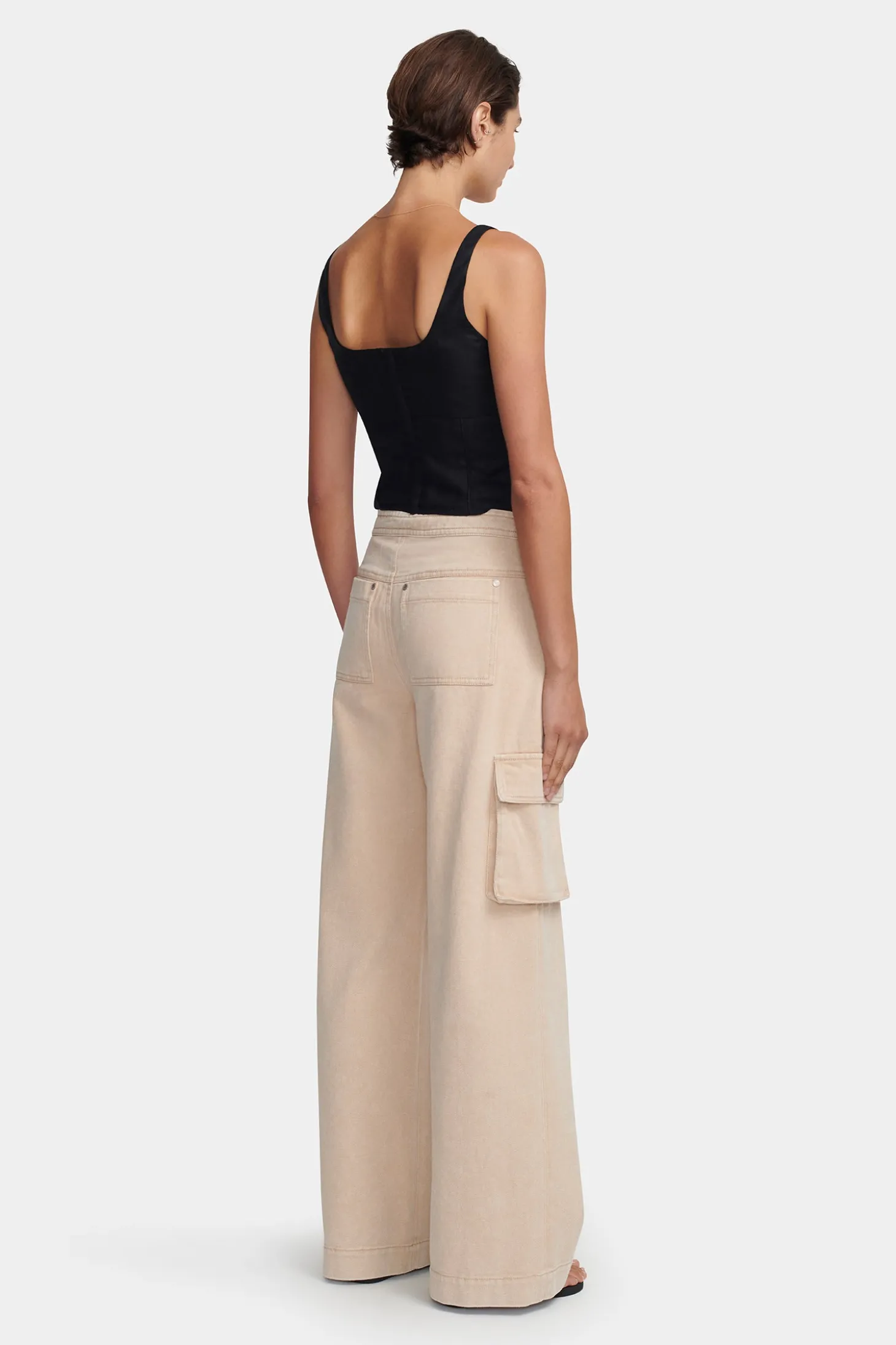 Tangela Bustier Top Black