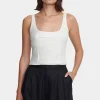 Tangela Bustier Top White