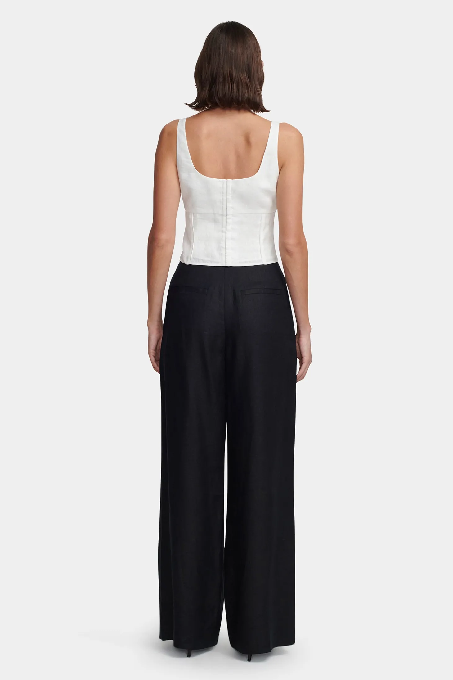 Tangela Bustier Top White