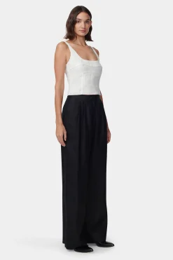 Tangela Bustier Top White