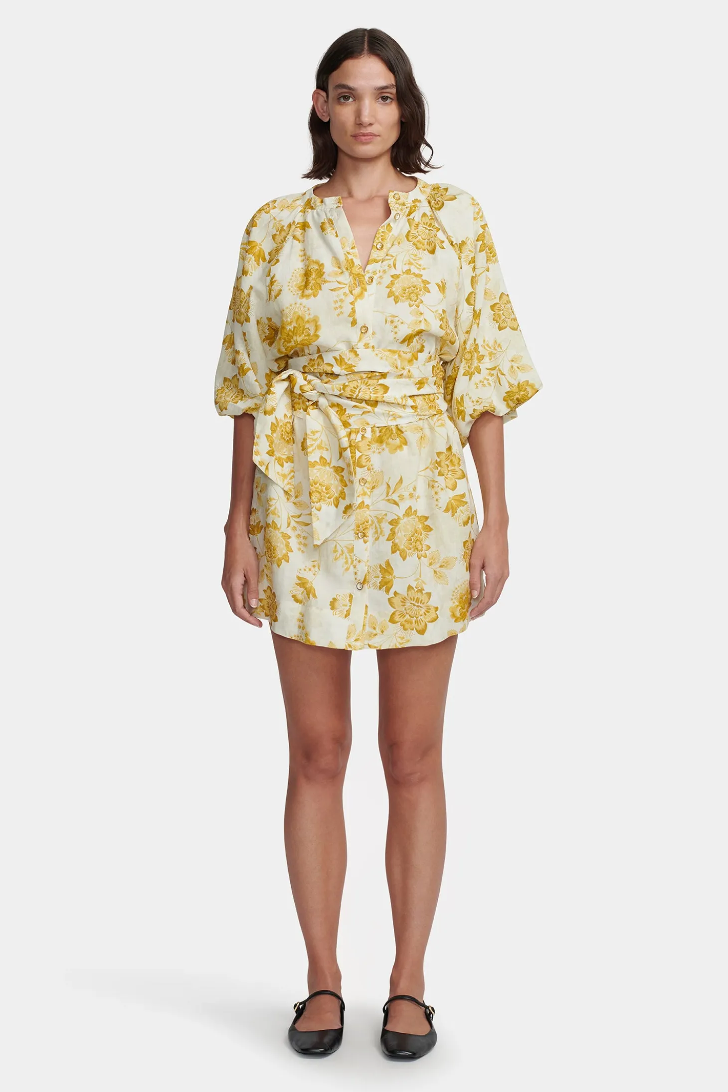 Templeton Mini Dress Golden Nectar