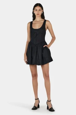 Tiggy Mini Dress Black