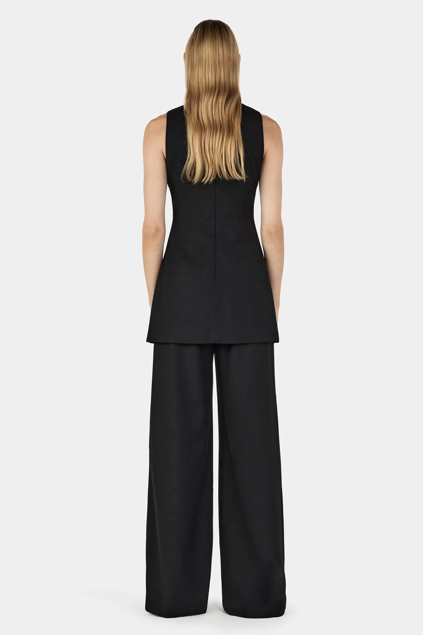 Trellis Tunic Black