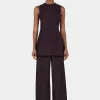 Trellis Tunic Plum