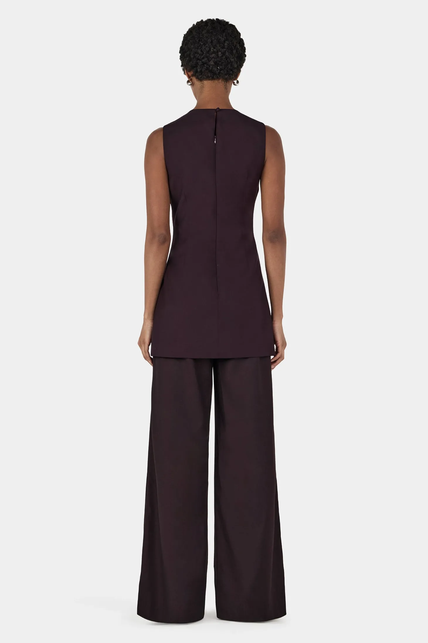 Trellis Tunic Plum