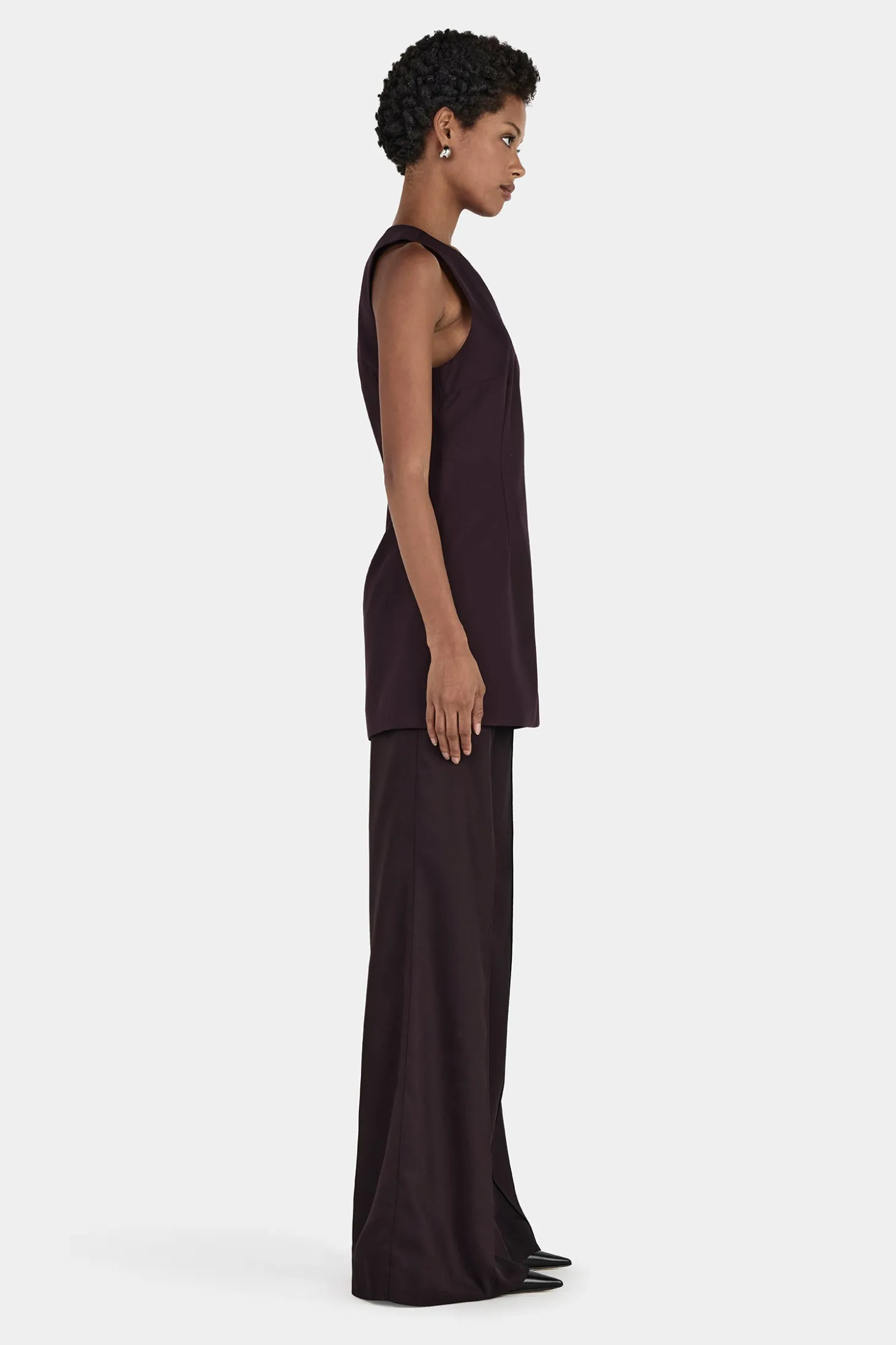 Trellis Tunic Plum