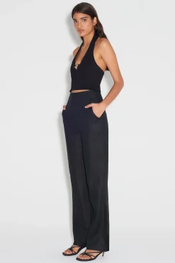 Tully Hi Waist Pant Black