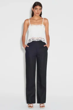Tully Hi Waist Pant Black