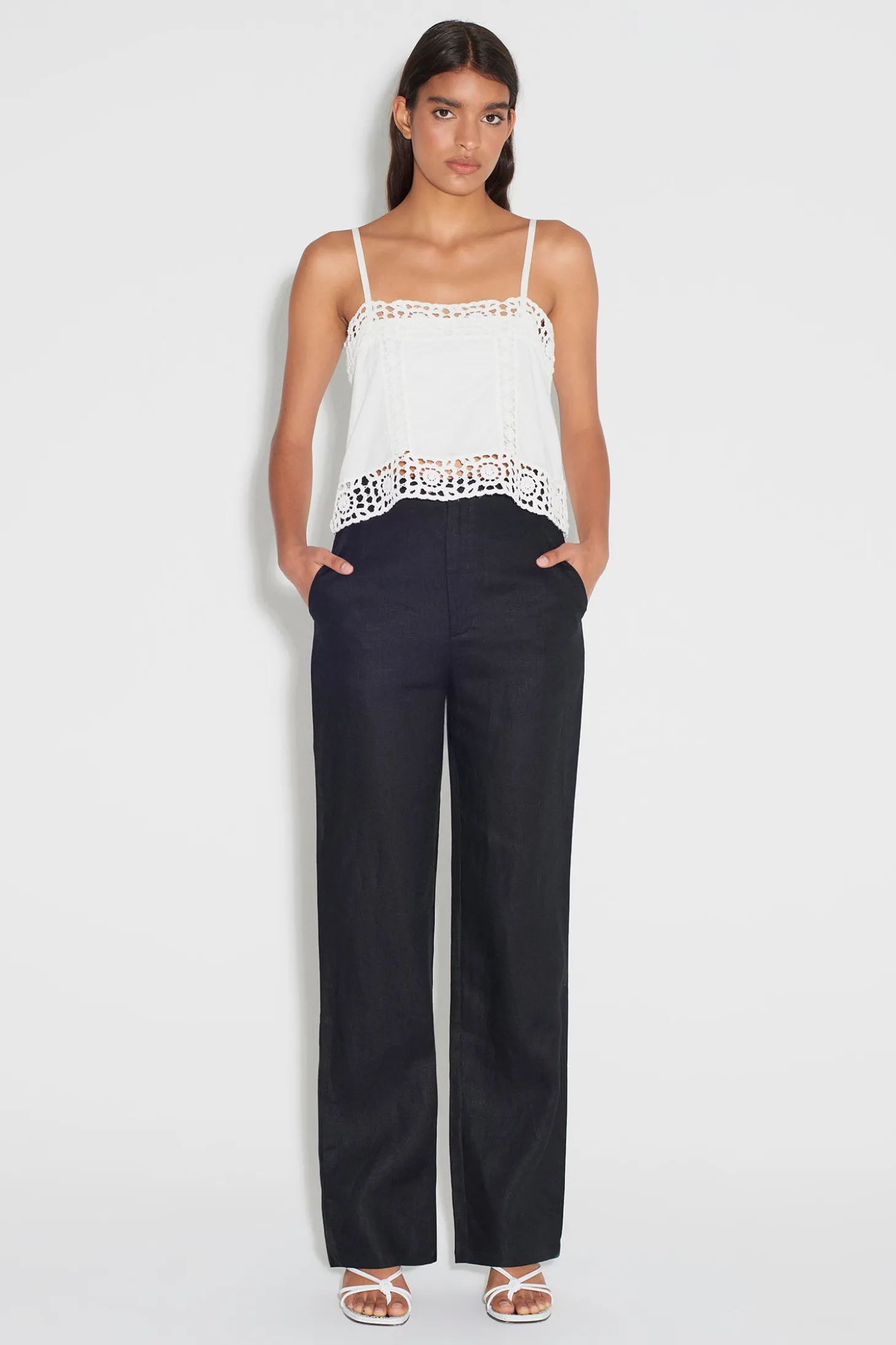 Tully Hi Waist Pant Black